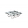 Whiteline Modern Living Aura Coffee Table - Whiteline Modern Living Aura Coffee Table
