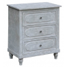 Callaghan 3 Drawer Cloudy Grey Chest - Callaghan 3 Drawer Cloudy Grey Chest