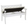 Coventry Storage Bench - Open - White - Coventry Storage Bench - Open - White