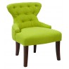 Curves Hour Glass Accent Chair - Apple Green - Curves Hour Glass Accent Chair - Apple Green