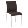 Conway Stacking Chair - Chocolate Fabric