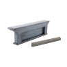 Nova Solo Halifax 4-Hook Coat Rack - Blue Black - Angled Side - Nova Solo Halifax 4-Hook Coat Rack - Blue Black - Angled Side