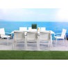 Whiteline Modern Living Rio Indoor / Outdoor Dining Armchair - Set of 4 - Whiteline Modern Living Rio Indoor / Outdoor Dining Armchair - Set of 4