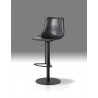 Beny Hydraulic Bar Stool Black Leatherette with Black Powder Coated Steel - Beny Hydraulic Bar Stool Black Leatherette with Black Powder Coated Steel