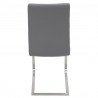 LumiSource Foster Dining Chair - Set of 2 - GREY - Rear - LumiSource Foster Dining Chair - Set of 2 - GREY - Rear