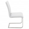 LumiSource Foster Dining Chair - Set of 2 - WHITE - Side - LumiSource Foster Dining Chair - Set of 2 - WHITE - Side