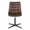 LumiSource Quad Chair - DARK BROWN - Front - LumiSource Quad Chair - DARK BROWN - Front