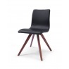 Olga Dining Chair Black - Front - Olga Dining Chair Black - Front