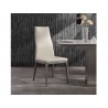 Whiteline Modern Living Ricky Dining Chair - Grey Oak / Taupe - Whiteline Modern Living Ricky Dining Chair - Grey Oak / Taupe
