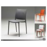 Vata Dining Chair Grey Polypropylene Dining Chair - Color Options - Vata Dining Chair Grey Polypropylene Dining Chair - Color Options