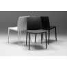 Zeno Dining Chair Black Full Leatherette Wrap -  - Zeno Dining Chair Black Full Leatherette Wrap - 