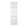 Blake Small Bookshelf/Divider - Front - Blake Small Bookshelf/Divider - Front