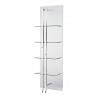 Blake Small Bookshelf/Divider - Angled - Blake Small Bookshelf/Divider - Angled