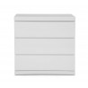 Anna Dresser Single High Gloss White Full Extension Drawers - Anna Dresser Single High Gloss White Full Extension Drawers