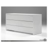 Blanche Double Dresser High Gloss White  - Blanche Double Dresser High Gloss White 