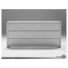 Blanche Double Dresser High Gloss White - Front - Blanche Double Dresser High Gloss White - Front