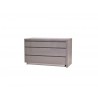 Savvy Double Dresser High Gloss Light Grey - Folded - Savvy Double Dresser High Gloss Light Grey - Folded