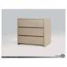 Blanche Half Dresser High Gloss Stone - Blanche Half Dresser High Gloss Stone