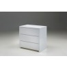 Blanche Half Dresser High Gloss White - Blanche Half Dresser High Gloss White