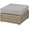 Del Rey Ottoman with Cushion
