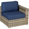 Sectional Left Arm - Spectrum Indigo