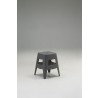 Otis Stool Grey Polypropylene Set of 4