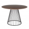 LumiSource Canary Dining Table - Black + Walnut - LumiSource Canary Dining Table - Black + Walnut
