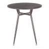 LumiSource Clara Round Dinette Table - LumiSource Clara Round Dinette Table