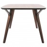 LumiSource Folia Dinette Table - Walnut - LumiSource Folia Dinette Table - Walnut