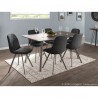 LumiSource Sedona Dining Table - DARK BROWN - Lifestyle - LumiSource Sedona Dining Table - DARK BROWN - Lifestyle