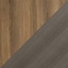 LumiSource Sedona Dining Table - BROWN - Swatch - LumiSource Sedona Dining Table - BROWN - Swatch