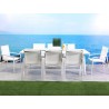 Whiteline Modern Living Rio Indoor / Outdoor Dining Table - Whiteline Modern Living Rio Indoor / Outdoor Dining Table
