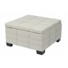 Detour Strap Ottoman - Cream - Detour Strap Ottoman - Cream