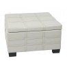 Detour Strap Ottoman - Cream - Detour Strap Ottoman - Cream