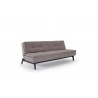 Splitback Dublexo Elk Sofa in Black Lacquer - Angled - Splitback Dublexo Elk Sofa in Black Lacquer - Angled