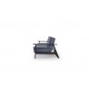 Splitback Dublexo Frej Sofa in Black Lacquer - Side - Splitback Dublexo Frej Sofa in Black Lacquer - Side