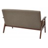 Davis Loveseat - Brown - Back - Davis Loveseat - Brown - Back
