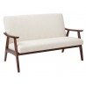 Davis Loveseat - White - Davis Loveseat - White