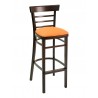 European 42.5" Beech Wood Barstool - ECO-05B - Walnut - European 42.5" Beech Wood Barstool - ECO-05B - Walnut