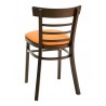 European Beechwood Wood Dining Chair - ECO-05S - Back - European Beechwood Wood Dining Chair - ECO-05S - Back