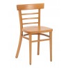 European Beechwood Wood Dining Chair - ECO-05S - Walnut  - European Beechwood Wood Dining Chair - ECO-05S - Walnut 