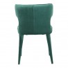 Moe's Home Collection Jennaya Dining Chair Green - Back Angle - Moe's Home Collection Jennaya Dining Chair Green - Back Angle