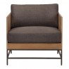 Moe's Home Collection Girona Arm Chair - Front - Moe's Home Collection Girona Arm Chair - Front