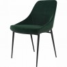 Moe's Home Collection Sedona Dining Chair - Set of 2 - Green Velvet - Moe's Home Collection Sedona Dining Chair - Set of 2 - Green Velvet