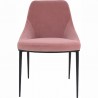Moe's Home Collection Sedona Dining Chair - Set of 2 - Pink Velvet - Moe's Home Collection Sedona Dining Chair - Set of 2 - Pink Velvet