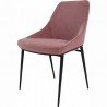 Moe's Home Collection Sedona Dining Chair - Set of 2 - Pink Velvet - Moe's Home Collection Sedona Dining Chair - Set of 2 - Pink Velvet