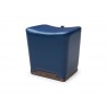 Bellini Modern Living Electra Ottoman - BLUE - Bellini Modern Living Electra Ottoman - BLUE