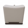 Bellini Modern Living Electra Ottoman - LIGHT GREY - Bellini Modern Living Electra Ottoman - LIGHT GREY