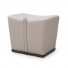 Bellini Modern Living Electra Ottoman - LIGHT GREY - Bellini Modern Living Electra Ottoman - LIGHT GREY