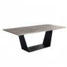 Elio Dining Table - Angled - Elio Dining Table - Angled